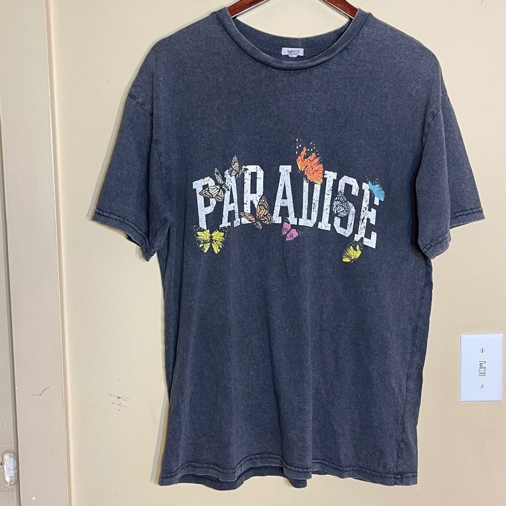 Garage Charcoal Graphic Tee